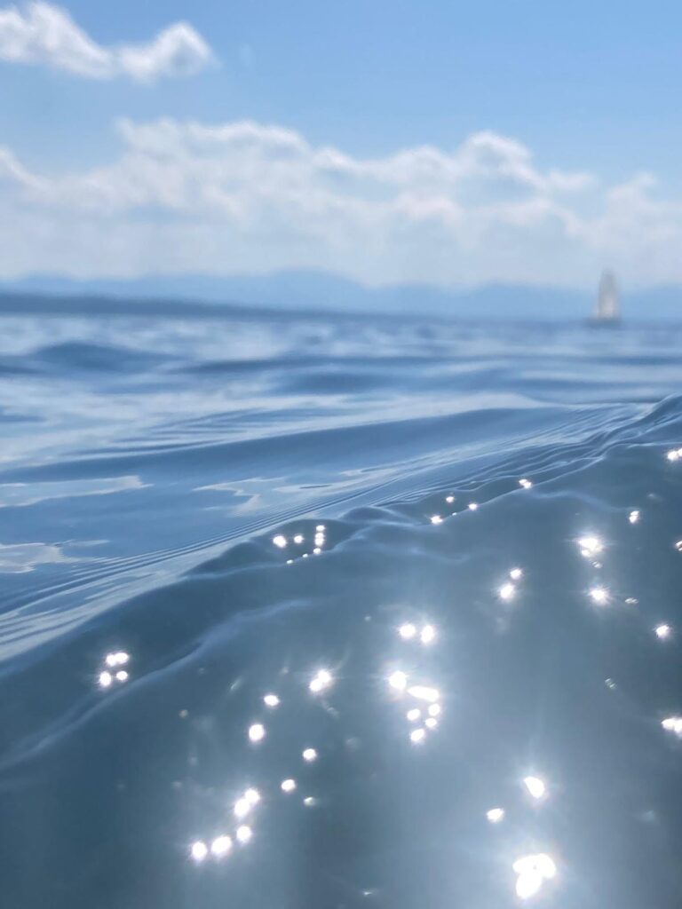 Analyse - Wasser mit Lichtreflexion Kristina Kühnl Tourismusberatung